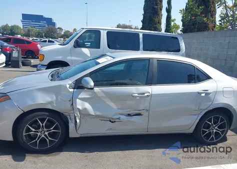 2018 Toyota Corolla Le z USA, uszkodzony, nr VIN 2T1BURHE3JC976542